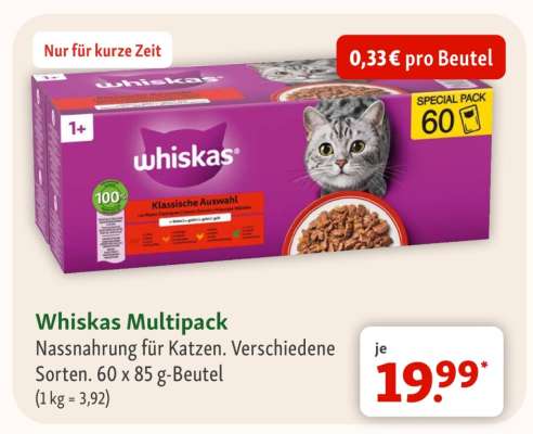 Whiskas Multipack