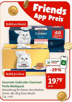 Gourmet Gold oder Gourmet Perle Multipack